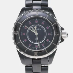 Chanel j12 nero, un orologio sportivo icona del lusso