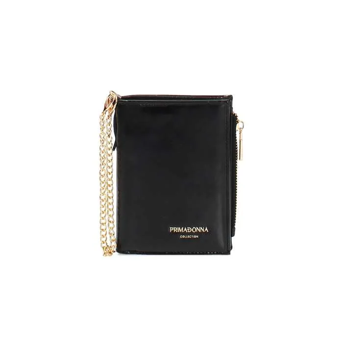 Portafoglio a tracolla colore nero Primadonna Collection