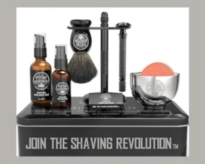 Idea regalo San Valentino per lui: set da barba professionale Viking Revolution.