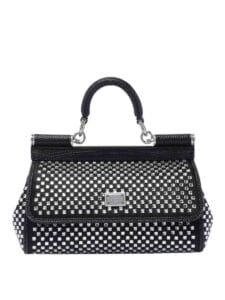 Borsa Sicily Dolce & Gabbana in pelle con strass