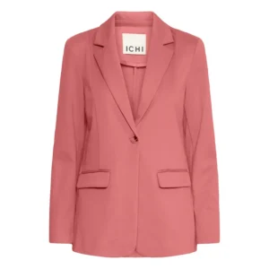 Blazer donna Ichi colore rosa corallo su Made in Paradis