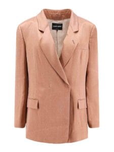 Giorgio Armani blazer rosa su TheBS