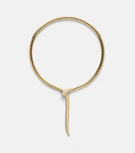 Bvlgari collana Serpenti Tubogas in oro 18kt con diamanti e onice su Mytheresa per la selezione Luxury Edit di Nice to be Woman
