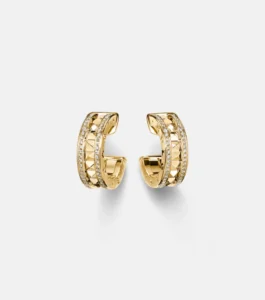 Bvlgari orecchini collezione B.zero 1 in oro 18kt e diamanti su Mytheresa per la selezione Luxury Edit di Nice to be Woman 
