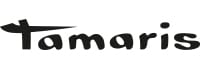 Logo Tamaris con testo nero su sfondo bianco per la Vetrina delle Occasioni di Nice to be Woman